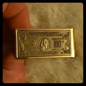 Ben franklin money clip